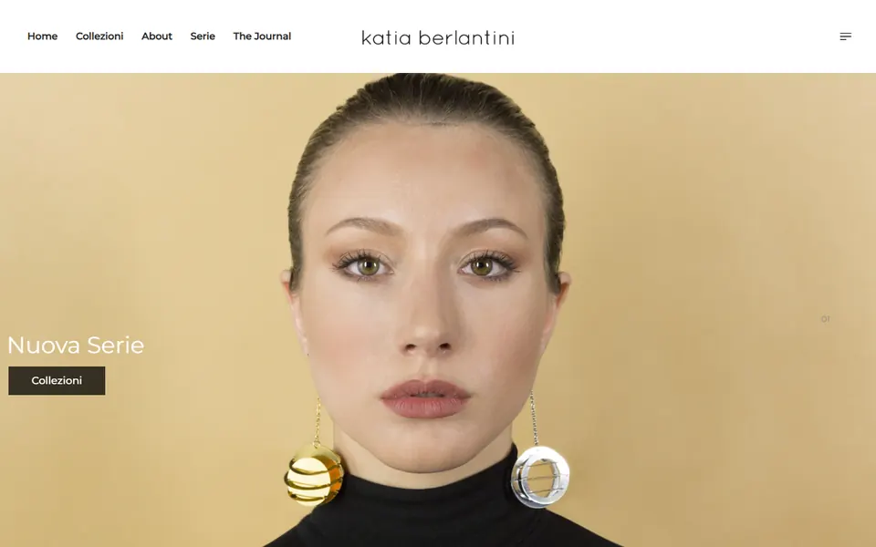 Anteprima del sito Katia Berlantini